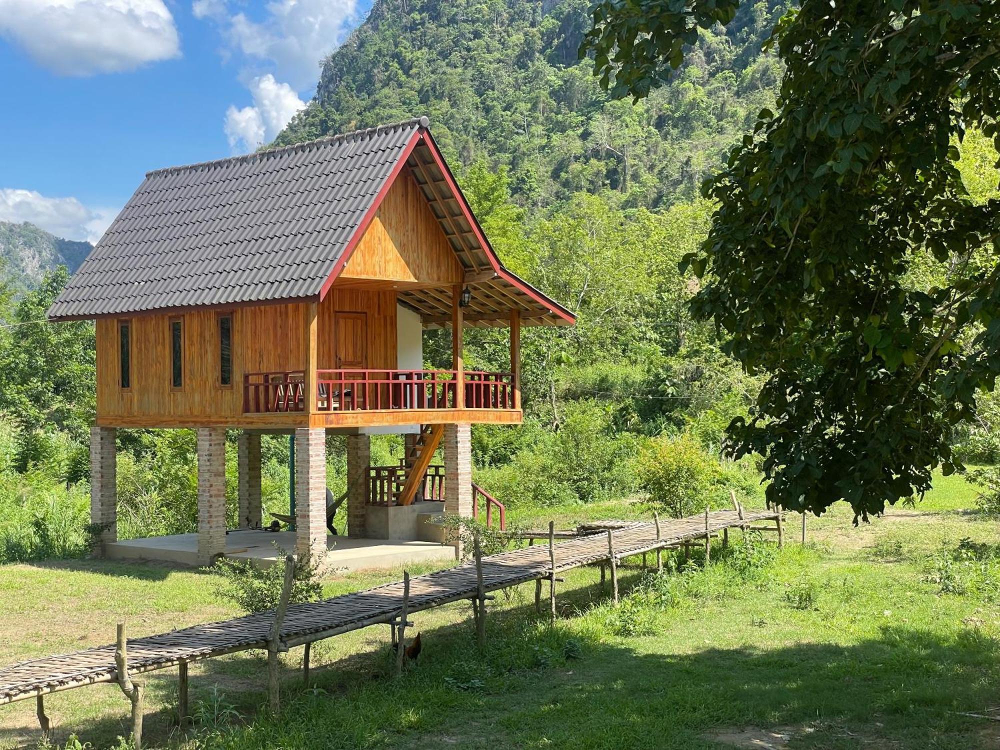 Eco Farm Stay And Hostel Nongkhiaw Εξωτερικό φωτογραφία